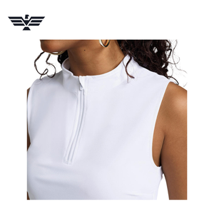 Chaleco de Equitación Personalizado para Mujer 2026, con Cierre, Impresión Digital, Lona de Secado Rápido, Largo Completo - Product Image 6