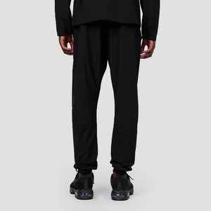 Conjunto Deportivo con Capucha para Hombre, Manga Larga, Color Negro Sólido, Cortavientos, Deportivo, Poliéster, Ropa de Otoño, Corte Regular, Cierre de Cremallera, Proveedor OEM - Product Image 6