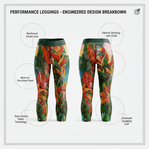 Ropa Deportiva para Mujer, Leggings de Yoga con Estampado Floral, Hechos a Medida, de Alta Calidad, Elásticos, para Fitness, Running, Ajustados, Cómodos - Product Image 2