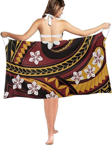 Falda Polinesia de Fabricante Directo con Diseño de Dobladillo con Volantes para la Moda de Verano de Mujeres Modernas, Ropa al por Mayor - Product Image 5