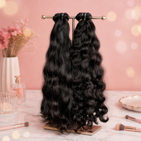 Cheveux vierges vietnamiens non traités en lots, super double drawn, single drawn, double trame machine, 100% cuticules alignées, lace front