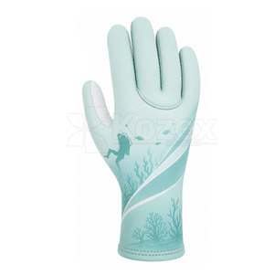Gants de plongée professionnels légers en néoprène flexible avec paume texturée antidérapante et imperméable pour les sports nautiques - Product Image 2