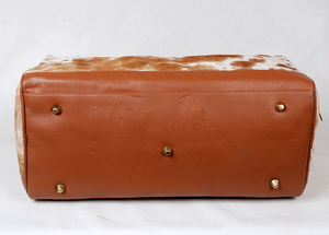 Bolsa de Viaje de Cuero Vacuno, Estilo Vintage, con Cierre, Multifuncional, Unisex, Ligera, de 36-55L - Product Image 4