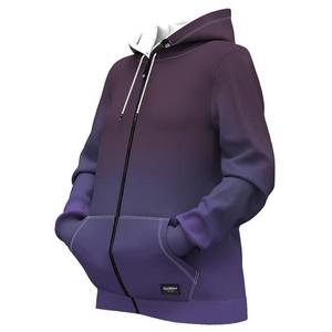 Sudadera con Capucha y Cierre de Cremallera para Hombre, Color Turquesa, Felpa Francesa, Manga Larga, para Otoño - Product Image 4