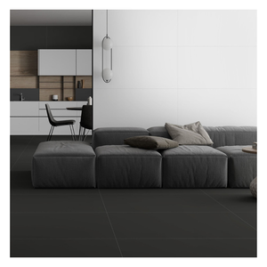 Dark Charcoal 600x1200mm Matt Glazed Vitrified Tiles Large Format Anti-Scratch Floor Wall Tiles Dark Charcoal Anthracite - Product Image 1