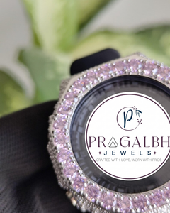 นาฬิกา Pragalbh Jewels รุ่นลิมิเต็ดอิดิชั่น ประดับเพชรโมอิสซาไนต์หรูหรา ตัวเรือนสแตนเลสสตีล ควอตซ์ สำหรับผู้ชาย ผู้หญิง และทุกเพศ เหมาะสำหรับงานปาร์ตี้ - Product Image 6