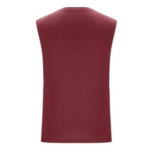 Camiseta sin mangas de algodón liso, de gran tamaño, transpirable, ecológica, de peso pesado, con cuello redondo, corte holgado y estilo cropped, con lavado ácido, para hombre, ¡la más vendida! - Product Image 3