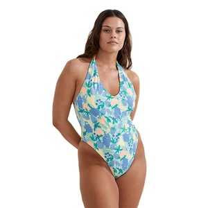 บอดี้สูทออกแบบใหม่ล่าสุดสำหรับผู้หญิง พิมพ์ลายด้วยความร้อน ทรงเซ็กซี่ กระชับหน้าท้อง ใส่สบาย ระบายอากาศได้ดี ไซส์พลัส ขายส่ง - Product Image 4