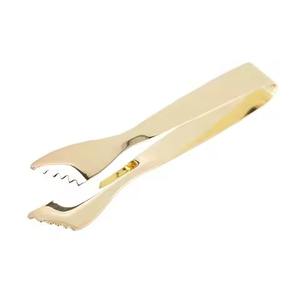 High Quality Stainless Steel Serving <b>Tongs</b> Metal <b>Kitchen</b> Utensil for Catering Buffet Food Handling - Product Image 6