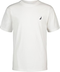 T-shirt col rond pour homme, design uni, coupe classique, léger, écologique, anti-boulochage, respirant, en jersey coton-polyester - Product Image 1