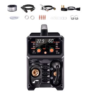 Saldatrice Professionale MIG 250A Plus 5-in-1 Sinergica per Saldatura MIG a Impulsi/MIG a Gas/MIG con Filo Animato/Elettrodo/TIG Lift - Product Image 5