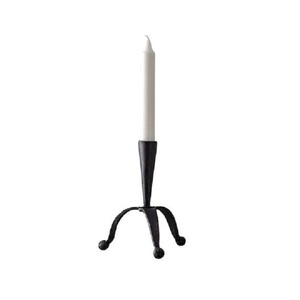 Handmade Metal Taper Candle Holder Black Finished Luxury Unique Eco-Friendly Durable for Home Events <b>Parties</b> Tabletop - Product Image 2