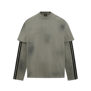 Camisetas de Hombre Estilo Hip Hop, Modernas y Elegantes, Cómodas, de Doble Capa, Premium, Transpirables, Ecológicas, de Tela Suave - Product Image 4
