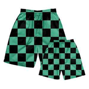 Shorts de sport surdimensionnés personnalisés en maille pour hommes, style streetwear, été, polyester, impression par sublimation, style basketball - Product Image 3