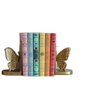 Serre-livres en métal personnalisé nouveau luxe papillon Design serre-livres bon pour Table et bureau décoratif réglable livre support et support