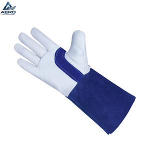 Guantes de Soldadura TIG de la Mejor Calidad en Piel de Cabra, Guantes de Protección para Soldadores, Guantes de Cuero Personalizados a Precio Económico - Product Image 4