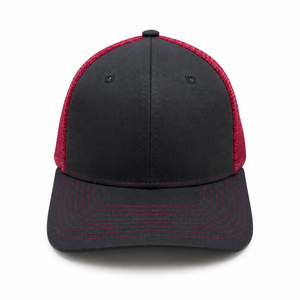 Casquette Trucker à 6 Panneaux Colormix Personnalisée, Profil Moyen, Dos en Maille, Couleurs Contrastées, Fermeture Snapback Ajustable, Casquette Décontractée pour Adultes - Product Image 1