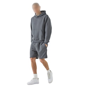 Ensemble de survêtements athlétiques de qualité supérieure pour hommes, légers, polyvalents, durables, vintage, grande taille, pour l'extérieur - Product Image 5