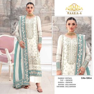 Salwar Kameez Tradicional de Seda para Mujer, Largo hasta el Tobillo, Protección Solar, Materiales Reciclados, Secado Rápido, para Bodas/Fiestas - Product Image 5