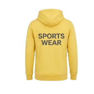 Sweat-shirts de sport personnalisés avec poche avant, tissu léger, vêtements de fitness basiques pour l'entraînement, pour hommes, usage quotidien - Product Image 3