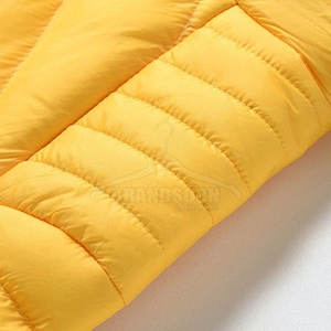 Chaqueta acolchada de invierno para hombre con capucha Nuevo diseño Venta caliente Material de lona de moda al por mayor - Product Image 3