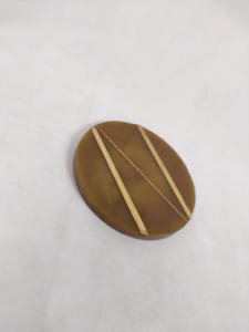 Stylish Modern Round Red <b>Strips</b> <b>Wooden</b> Eco-Friendly Custom Size Coasters for Drinks with Resin <b>Strips</b> India SALE - Product Image 5