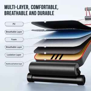 Balón de Ejercicio Plegable Rouser Fitness para Uso Comercial, con Material de Acero y PU, Multifuncional, Ajustable, Unisex - Product Image 2