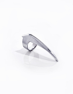 TEEJAY <b>Titanium</b> <b>Black</b> Quick Pick Hair Parting <b>Ring</b> Smooth Tip for Hair Extension Precision Tool - Product Image 1