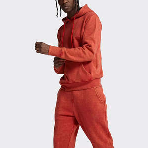 Produit Tendance 2026 : Survêtement Sportif Homme Délavé à l'Acide, Coupe Classique, Deux Pièces, Coupe Ajustée, Léger, Couleur Unie, Logo Personnalisé OEM - Product Image 4