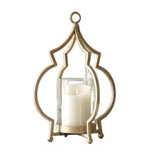 Lanterne à bougie en métal vintage, lanterne suspendue décorative pour l'intérieur et l'extérieur, style rustique, décoration de mariage, décoration de la maison, éclairage, cadeau - Product Image 4