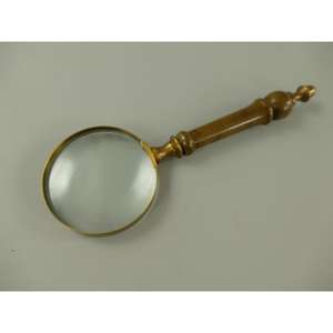 Loupe et ouvre-lettre de luxe à bord doré avec support, fournitures de bureau, objet décoratif de table, artisanat pour cadeaux - Product Image 5