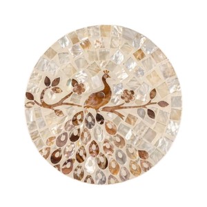 Elegant Shell Inlay <b>Drink</b> <b>Coasters</b> for Home Decor - Product Image 4