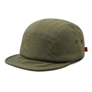 Premium Fashion Nylon Baseball Cap 5 Panel <b>Waterproof</b> Breathable Snapback Custom Logo Trucker <b>Hat</b> Wholesale Supplier - Product Image 5