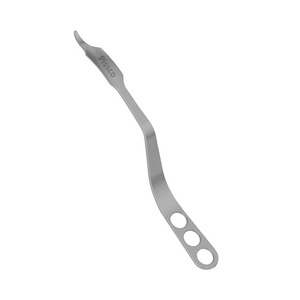 Retractor de cadera con palanca ósea curva PISSCO, retractor quirúrgico de palanca ósea para cirugía de cadera, 1 unidad de acero inoxidable - Product Image 6