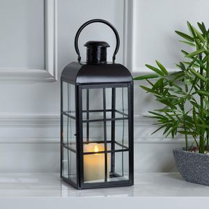 Factory Direct Sale <b>Black</b> Iron <b>Lantern</b> Modern Design Home Decoration Wedding Event Christmas Decoration Excellent Price - Product Image 4