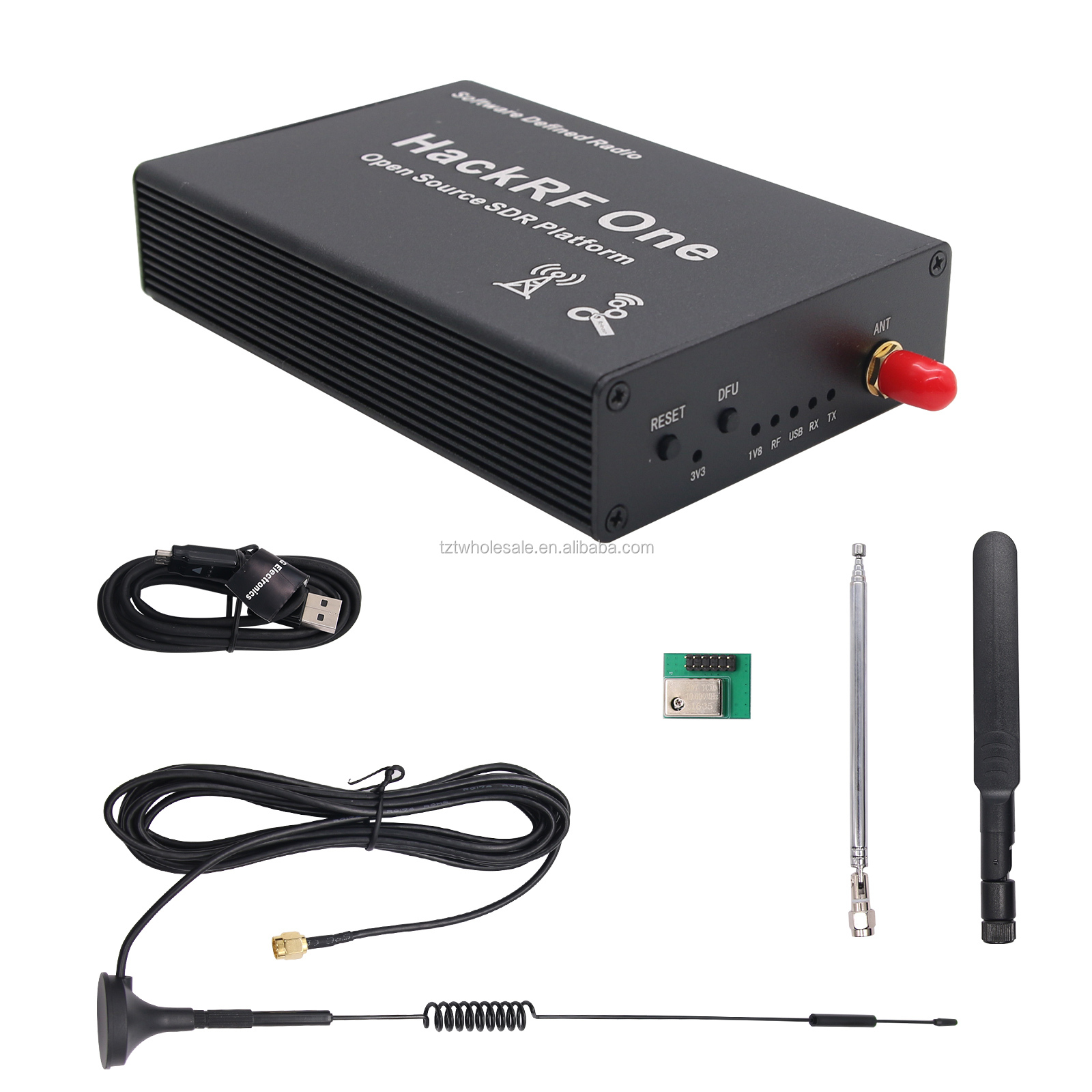HamGeek 1MHz-6GHz Assembled SDR Radio with PortaPack H2 +