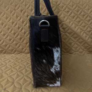 Sac fourre-tout de luxe fait main en cuir véritable pleine fleur avec fermeture éclair, couleur unie, pour femme, sac à bandoulière tendance, sac de shopping LHTB-0079 - Product Image 2