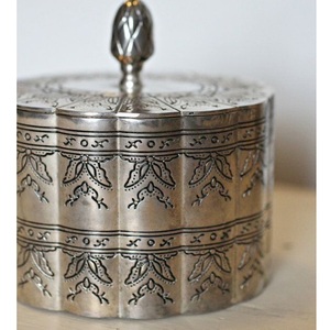 Pot de rangement en métal, pot de cuisine en métal, pot hermétique en laiton, pot de rangement en acier inoxydable, pot décoratif en métal, récipient alimentaire en aluminium - Product Image 6