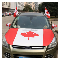 Drapeaux tout pays personnalisables sur mâts de drapeau en fibre de verre de taille réglable drapeau de couverture de capot de voiture de Palestine imprimé numériquement