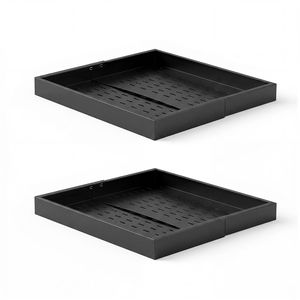 Set di 4 Organizzatori Espandibili per Armadi, Larghezza 12,2"-18,9", Profondità 20,47", Cassetto Scorrevole per Organizzazione Cucina - Product Image 1