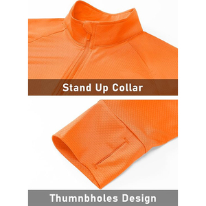 Haut de yoga pour femme à séchage rapide, entièrement zippé, en nylon respirant, coupe ajustée, col montant, manches longues, logo avant, pour entraînement, fitness, gym, course à pied - Product Image 5