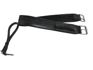 Venta caliente Western Saddle Basket Design Cincher Hand Tooled Leather Horse Girth Cinch Attachment Venta al por mayor del fabricante - Product Image 2