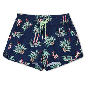 Shorts de Playa de Alta Calidad para Mujer, Shorts de Surf con Impresión Personalizable, Teñido Liso, Servicio OEM - Product Image 4