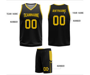 Uniformes de Baloncesto para Hombre al por Mayor, Conjunto de Camiseta y Pantalones Cortos de Alta Calidad, Diseño Moderno, Logotipo de Equipo Personalizado - Product Image 6