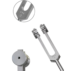 Diapason médical premium 256 Hz C-256 en alliage d'aluminium, instrument de diagnostic neurologique et de guérison sensorielle par vibration sonore, certifié CE ISO - Product Image 4