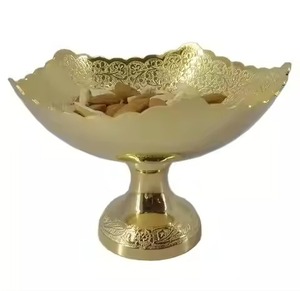 Exclusive Metal Dry Fruit Bowl Snack Serving Dish Decorative Tableware Home Wedding Party Use - Product Image 6