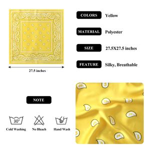 ผ้าพันคอไหมซาตินสำหรับผู้หญิง ใช้ได้ทุกวัน ขายส่ง - Product Image 6