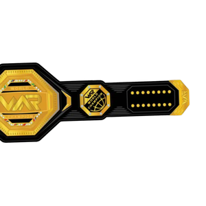Cinturón de Campeonato de Lucha Libre WAR - Diseño de Alta Calidad con Detalles Dorados, Duradero e Ideal para Fanáticos y Coleccionistas - Product Image 4