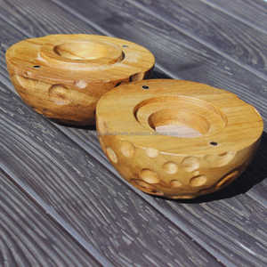 Exclusive Bone Inlay <b>Tea</b> Light Holder with Artistic Floral Design Perfect for Royal Interiors and Luxury Gift Purpose - Product Image 2