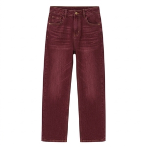 Jeans Boyfriend Homme Coupe Ample en Denim Délavé Léger – Style Décontracté Streetwear - Product Image 6